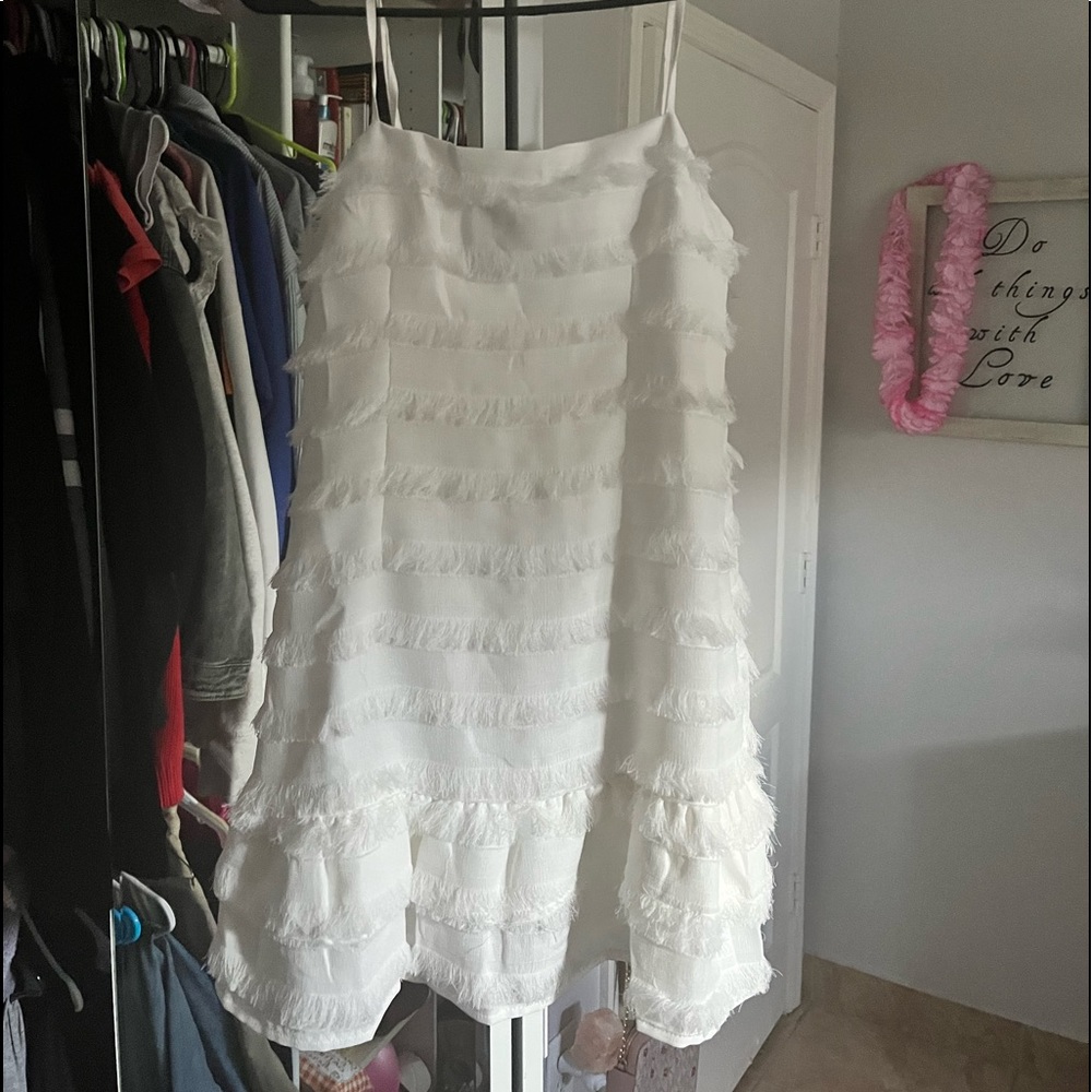 Princess Polly Molina Mini White Dress